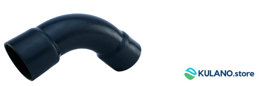 PVC Bogen aus Rohr 60 Grad